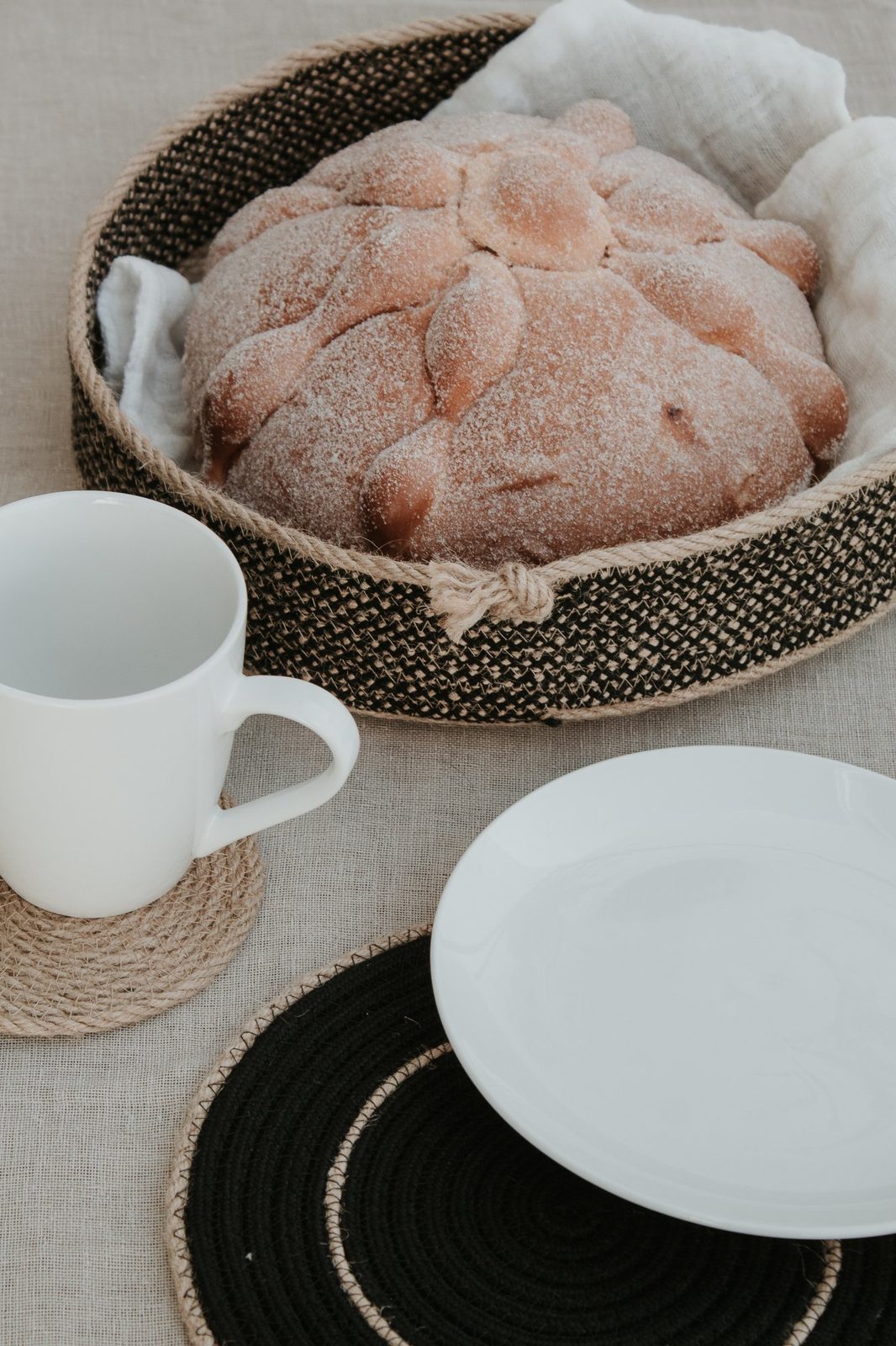 Tejido en negro
